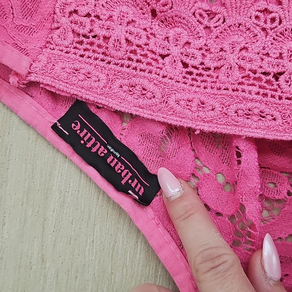 Pink Lace Two-Piece Set - Picture 3 of 5